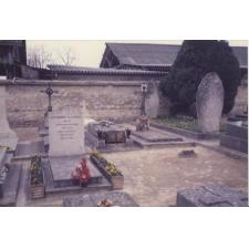 KM and Gurdjieff Graves, Fontainebleau Photograph by Gerri Kimber
