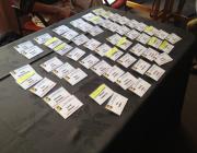 Conference Name Tags. Photo: Tracy Miao
